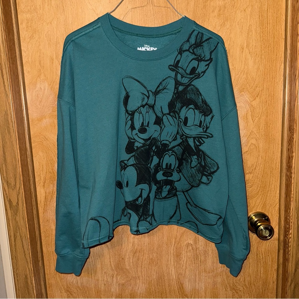 Disney Teal Sweatshirt